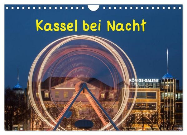 Produktbild: Kassel bei Nacht (Wandkalender 2026 DIN A4 quer), CALVENDO Monatskalender