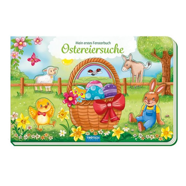 Produktbild: Tr&ouml;tsch Mein erstes Fensterbuch Ostereiersuche Pappenbuch