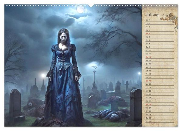 Produktbild: Viktorianische Schrecken (Wandkalender 2026 DIN A2 quer), CALVENDO Monatskalender