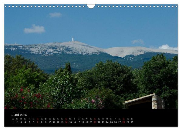 Produktbild: Faszination Mont Ventoux (Wandkalender 2026 DIN A3 quer), CALVENDO Monatskalender