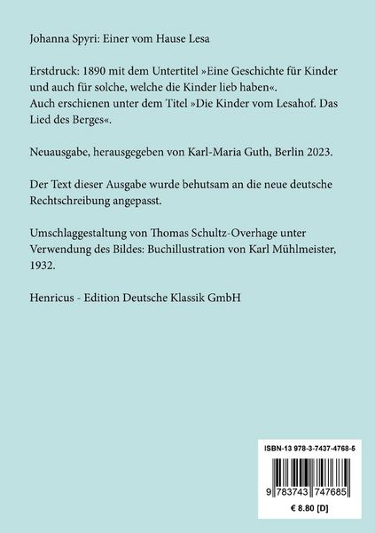 Produktbild: Einer vom Hause Lesa