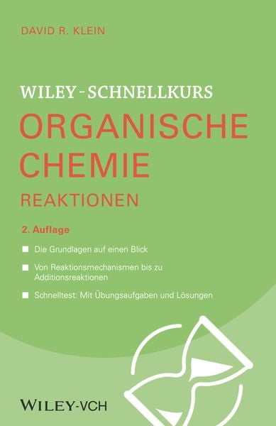 Produktbild: Wiley-Schnellkurs Organische Chemie II Reaktionen
