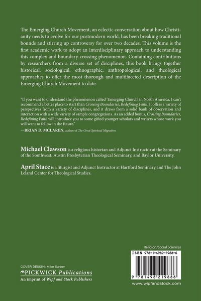 Produktbild: Crossing Boundaries, Redefining Faith