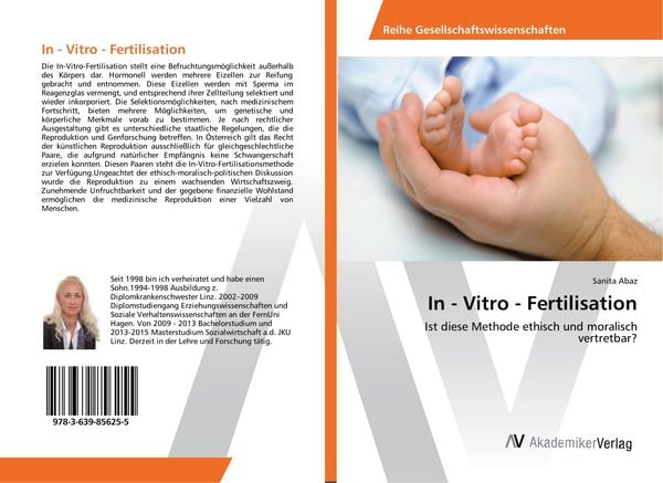 In - Vitro - Fertilisation, Taschenbuch von Sanita Abaz, AV Akademikerverlag, 9783639856255