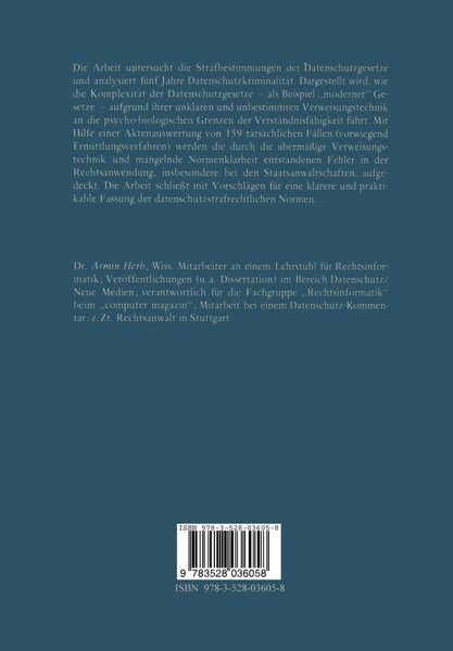 Produktbild: Verweisungsfehler im Datenschutz-Strafrecht