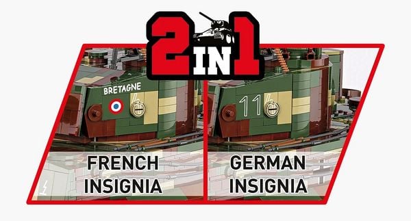 Produktbild: COBI Historical Collection 2807 - Executive Edition, PzKpfW VI Tiger Ausf. E, Bausatz 1:12, 8000 Klemmbausteine