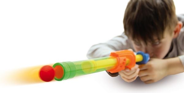 Produktbild: Mc Fizz Wasserpistole Fizzy Balls gr&uuml;n 2in1