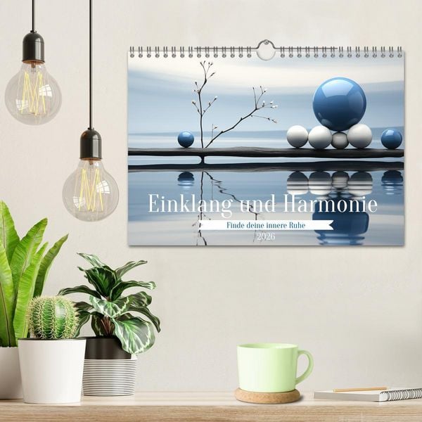 Produktbild: Einklang und Harmonie (Wandkalender 2026 DIN A4 quer), CALVENDO Monatskalender