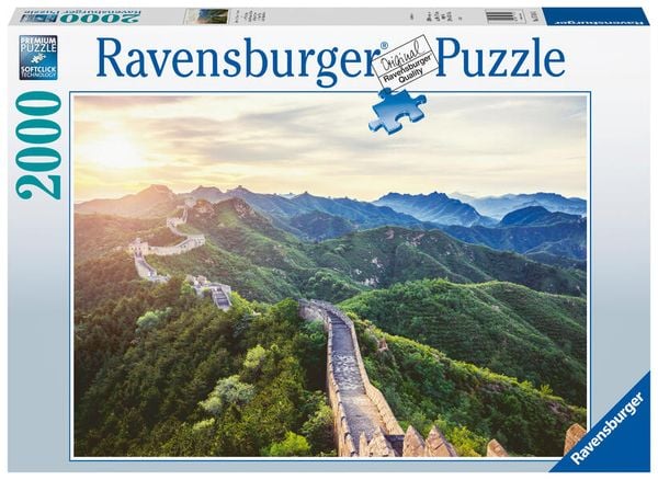 Puzzle Ravensburger Chinesische Mauer im Sonnenlicht 2000 Teile