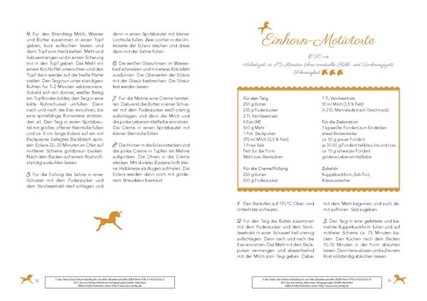 Produktbild: Das Einhorn-Backbuch