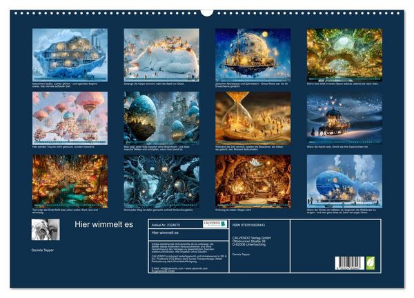 Produktbild: Hier wimmelt es (Wandkalender 2027 DIN A2 quer), CALVENDO Monatskalender