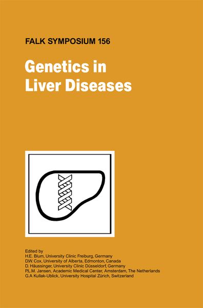 Produktbild: Genetics in Liver Disease