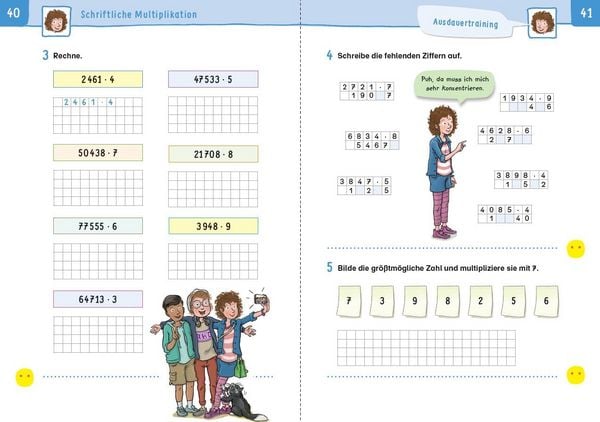 Produktbild: &Uuml;bungsheft Mathematik - 4. Klasse