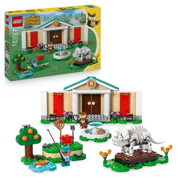 LEGO Animal Crossing 77056 Eugens Museumssammlung, Spielzeug für Kinder
