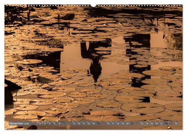 Produktbild: Buddha - Momente der inneren Einkehr (hochwertiger Premium Wandkalender 2026 DIN A2 quer), Kunstdruck in Hochglanz