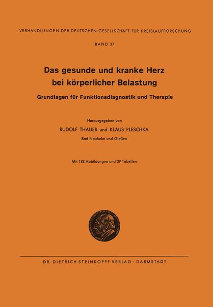 Produktbild: Das Gesunde und Kranke Herz bei k&ouml;rperlicher Belastung