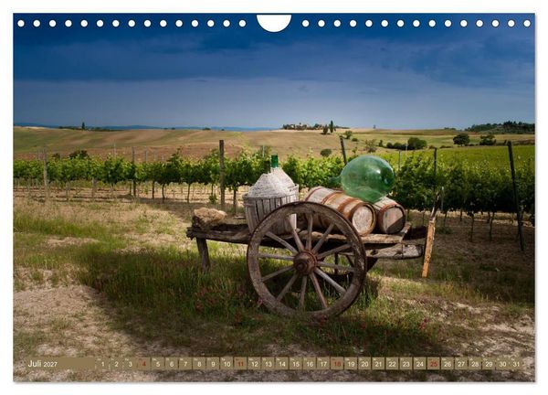 Produktbild: Wein - Landschaften (Wandkalender 2027 DIN A4 quer), CALVENDO Monatskalender