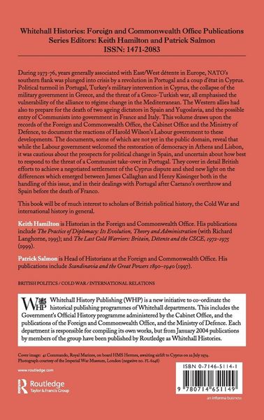 Produktbild: The Southern Flank in Crisis, 1973-1976