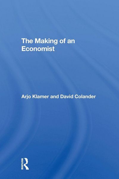 Produktbild: The Making Of An Economist