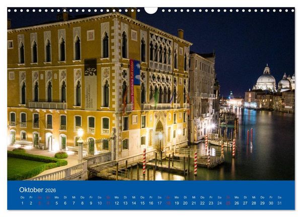 Produktbild: Mein lautloses Venedig (Wandkalender 2026 DIN A3 quer), CALVENDO Monatskalender