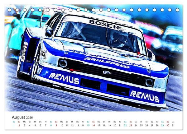 Produktbild: Kultautos - Capri und Escort (Tischkalender 2026 DIN A5 quer), CALVENDO Monatskalender