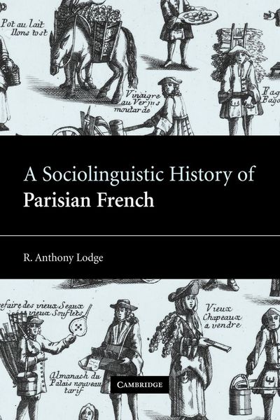 Produktbild: A Sociolinguistic History of Parisian French
