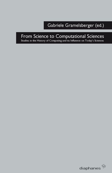 Produktbild: From Science to Computational Sciences