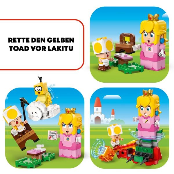 Produktbild: LEGO Super Mario Abenteuer mit der interaktiven LEGO Peach 71441