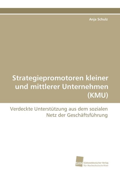Produktbild: Strategiepromotoren kleiner und mittlerer Unternehmen (KMU)