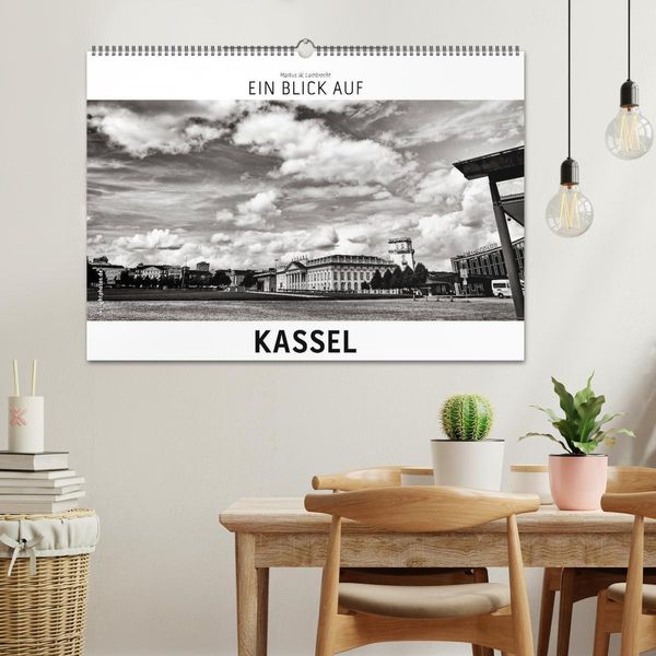 Produktbild: Ein Blick auf Kassel (Wandkalender 2026 DIN A2 quer), CALVENDO Monatskalender