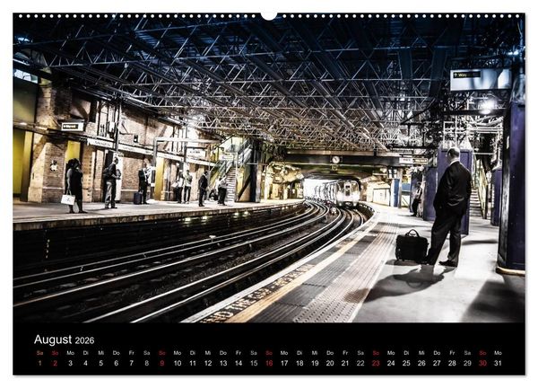 Produktbild: London - street view (CH-Version) (Wandkalender 2026 DIN A2 quer), CALVENDO Monatskalender