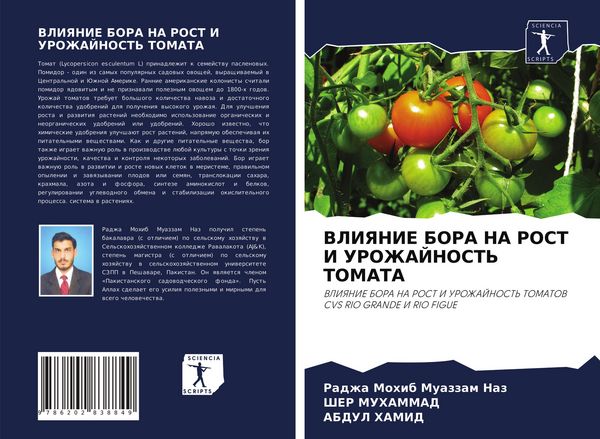 Produktbild: Vliyanie Bora Na Rost I Urozhajnost' Tomata