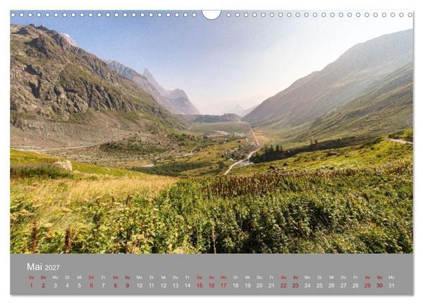 Produktbild: TMB - Mont Blanc (Wandkalender 2027 DIN A3 quer), CALVENDO Monatskalender