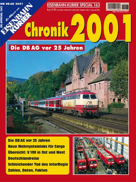Produktbild: Chronik 2001 - Die DB AG vor 25 Jahren