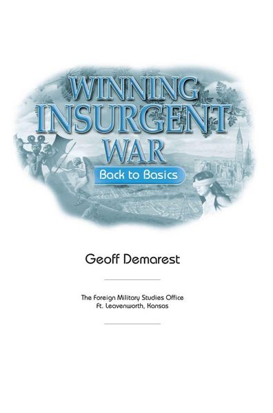 Produktbild: Winning Insurgent War