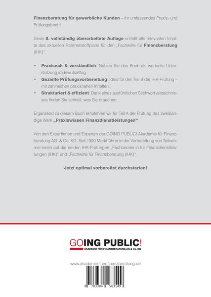 Produktbild: Finanzberatung f&uuml;r gewerbliche Kunden