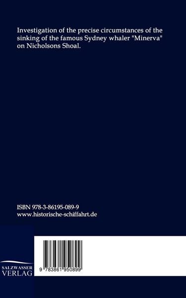 Produktbild: The sinking of the Minerva