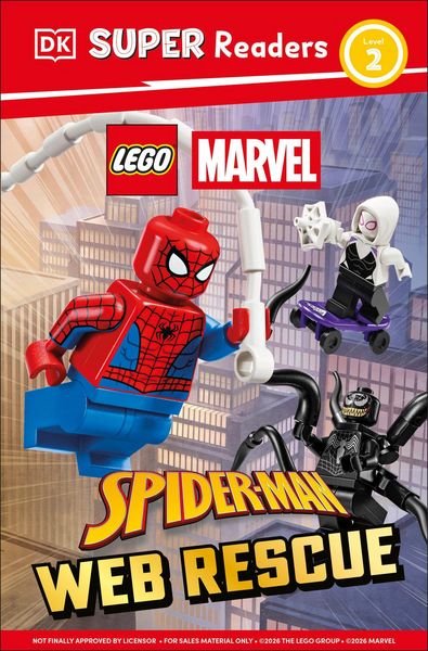 Produktbild: DK Super Readers Level 2 Lego Spider-Man Web Rescue