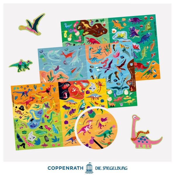 Produktbild: Wimmel-Stickerwelt: Dinos & Co.