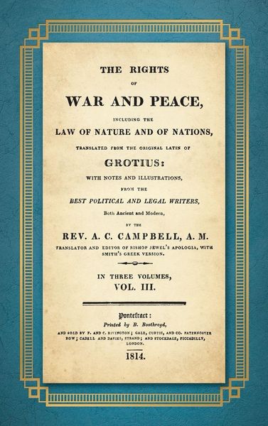 Produktbild: The Rights of War and Peace