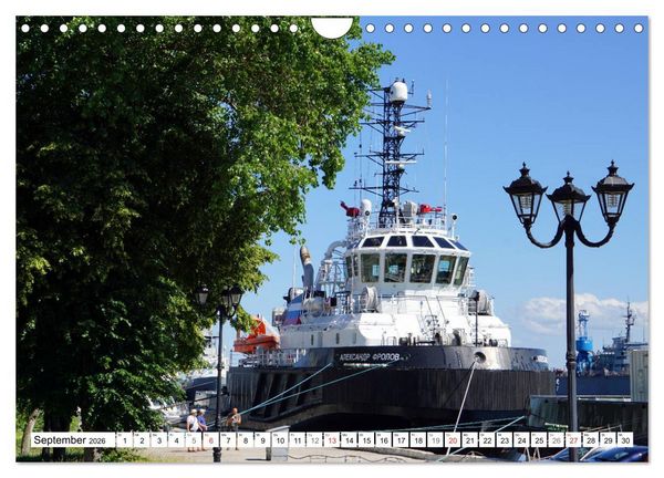 Produktbild: Pillau - Baltijsk. Russlands Tor zur Welt (Wandkalender 2026 DIN A4 quer), CALVENDO Monatskalender