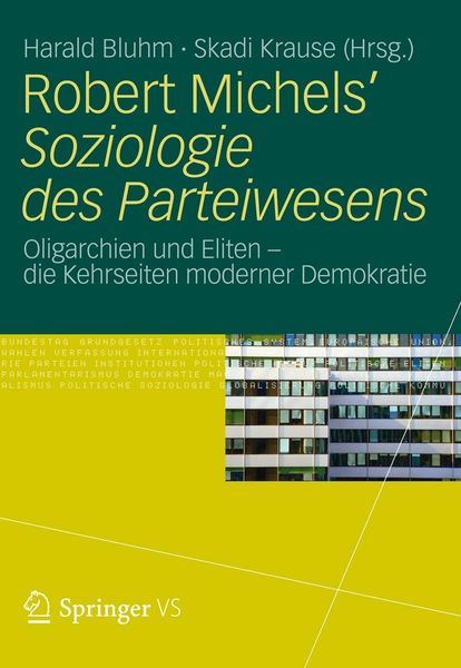 Produktbild: Robert Michels' Soziologie des Parteiwesens