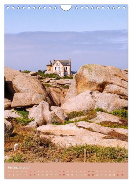 Produktbild: Facetten der Bretagne. Granit, Meer und Geschichte (Wandkalender 2027 DIN A4 hoch), CALVENDO Monatskalender