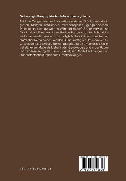 Produktbild: Technologie Geographischer Informationssysteme