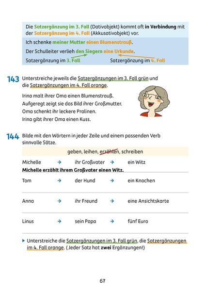 Produktbild: Deutsch 4. Klasse &Uuml;bungsheft - Grammatik