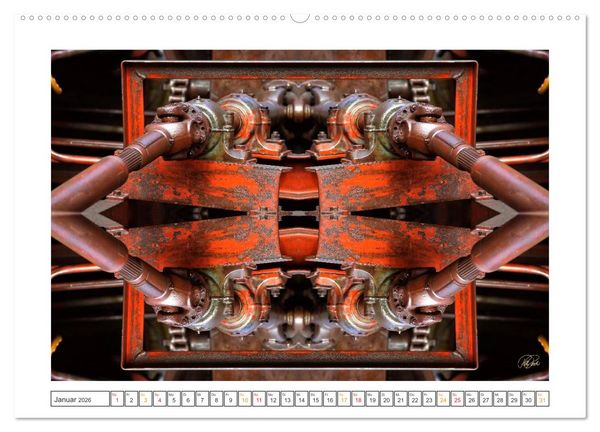 Produktbild: Faszination Spiegelung - Industrie und Technik (hochwertiger Premium Wandkalender 2026 DIN A2 quer), Kunstdruck in Hochglanz