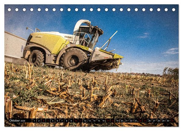 Produktbild: Agrartechnik (Tischkalender 2026 DIN A5 quer), CALVENDO Monatskalender