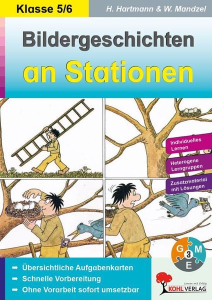 Produktbild: Bildergeschichten an Stationen 5/6