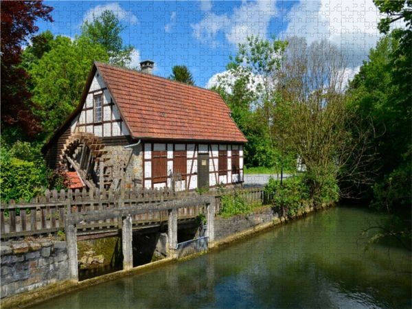 Produktbild: CALVENDO Puzzle Ein Motiv aus dem Kalender Durch das Paderborner Land | 1000 Teile Lege-Gr&ouml;&szlig;e 64x48cm Foto-Puzzle f&uuml;r gl&uuml;ckliche Stunden