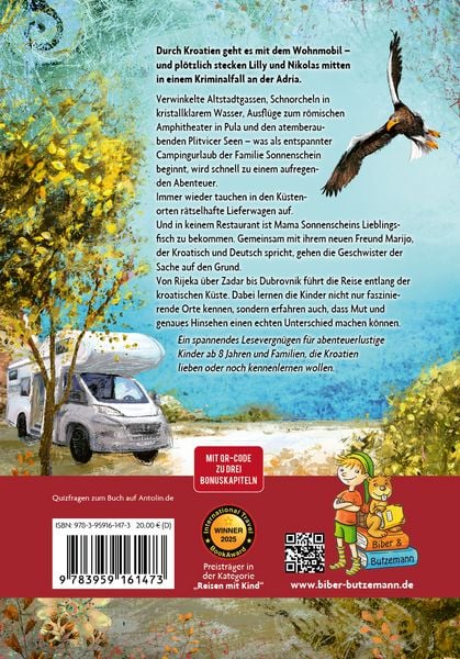Produktbild: Camping-Abenteuer in Kroatien - Lilly, Nikolas und das Geheimnis der Adria-Fischer
